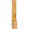 Ekena Millwork Portland Rough Sawn Timber Gable Bracket, Western Red Cedar, 84"W x 24"H x 4"D x 6"F, 7/12 Pitch GBW084X24X0406POR00RWR - alternate 2